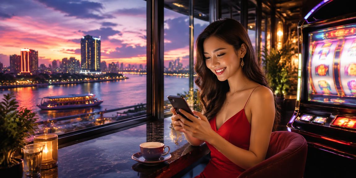 Người dùng xsthu2 chơi slot game bên ly cà phê tại Sài Gòn
