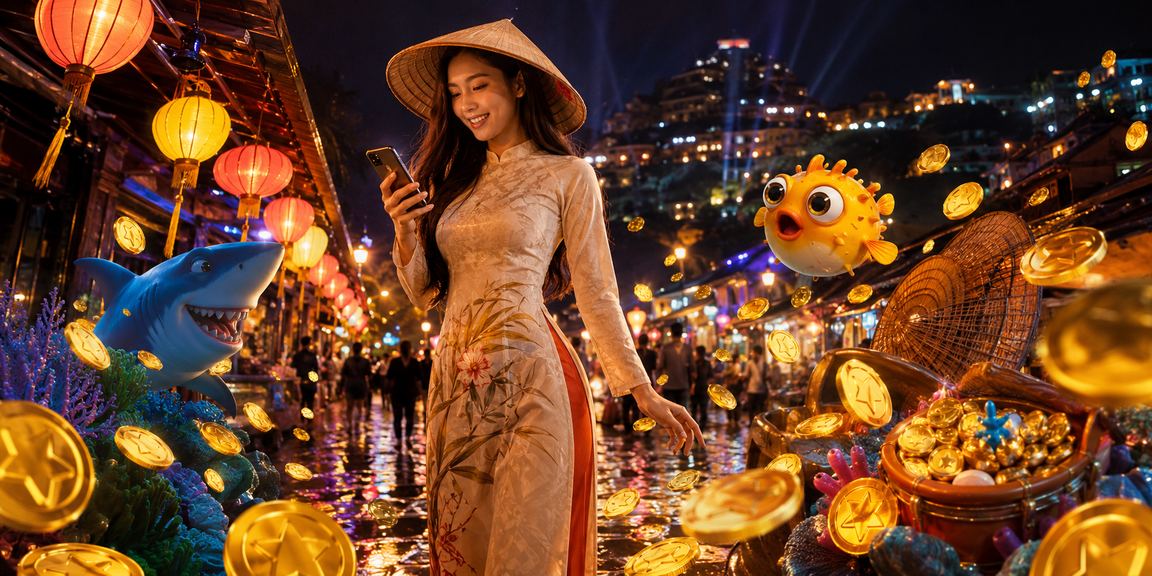Người chơi đội nón lá trải nghiệm casino trên điện thoại tại Sapa